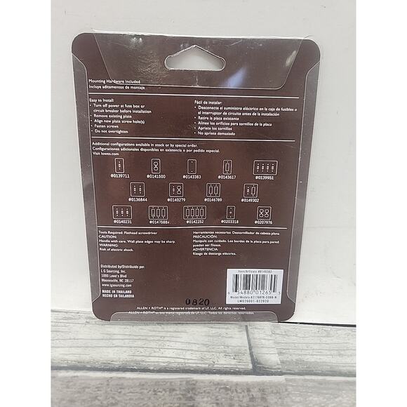 2Pack Allen + Roth Toggle Decorator Combo Plate Cover [97] - Picture 3 of 9